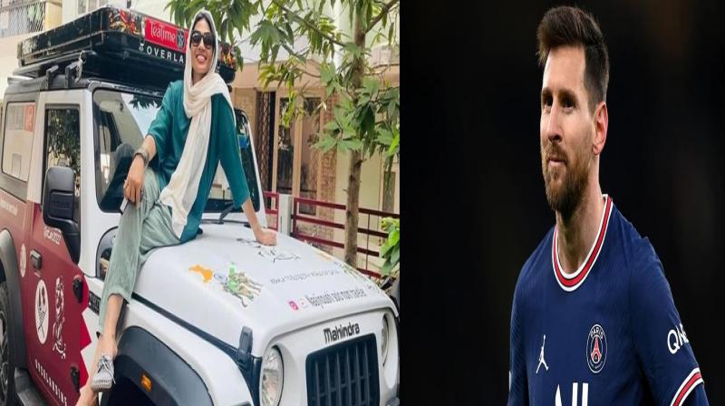 Mother of five children reached Qatar in 'SUV' from Kerala to watch Messi play