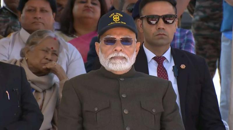 Kargil Vijay Diwas:  Prime Minister Modi paid tribute to the martyrs of Kargil war