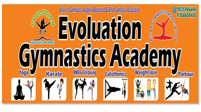 Now EVOLUTION GYMNASTICS ACADEMY will open in Patna