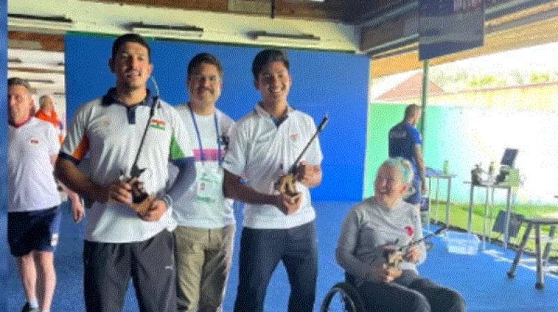 Para shooter Rudransh made world record, won gold medal