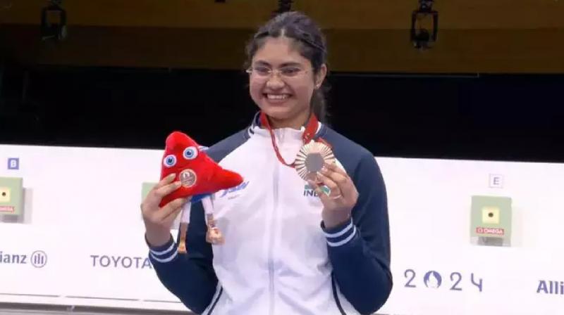 Rubina Francis won bronze in Air Pistol SH1 event news in hindi