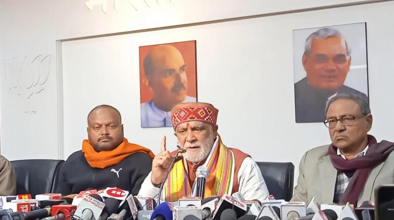 Conspiracy hatched to defame farmers in Buxar: Ashwini Choubey