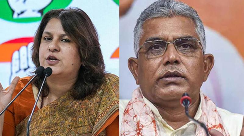 EC sent notice to supriya shrinet and dilip ghosh for controversial comment on mamata banerjee and kangana ranaut