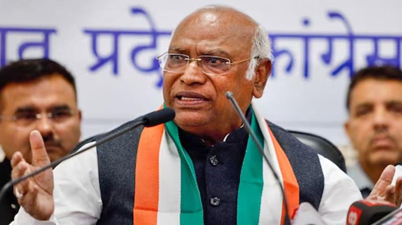 Kharge appeals to voters of Meghalaya, Nagaland to give chance to change (फोइल पोटो )