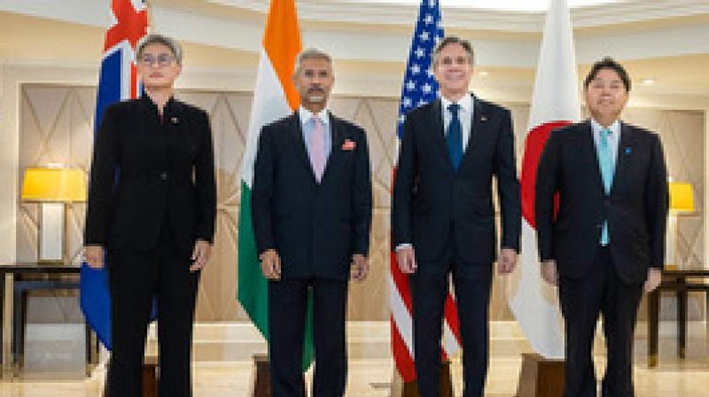 Meeting of Foreign Ministers of Quad countries in Delhi (फोटो साभार PTI)