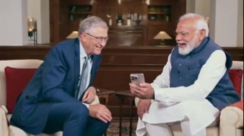 PM Modi had a special conversation with Bill Gates News In Hindi