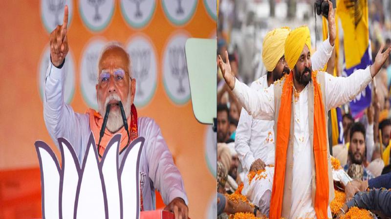 PM Modi's rally in Patiala today, CM Mann will do road show in Jalandhar 