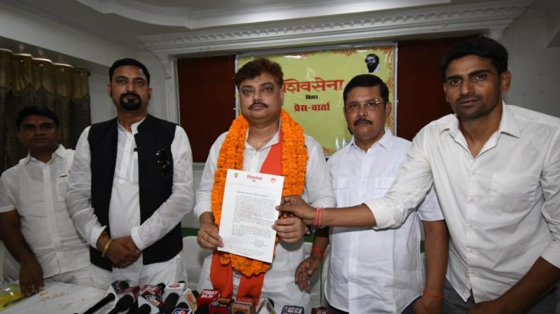 Ashutosh Jha appointed Shiv Sena state president of Bihar