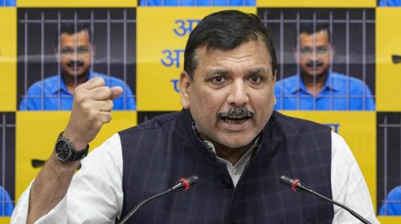conspiracy is being hatched against Arvind Kejriwal, Sanjay Singh said
