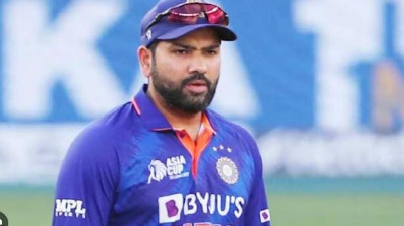 Rohit injured his left thumb during practice
