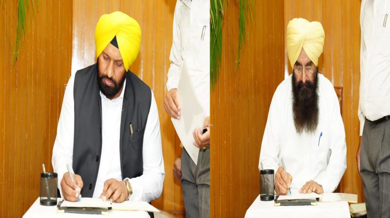 Punjab cabinet expansion: These two MLAs took oath as ministers