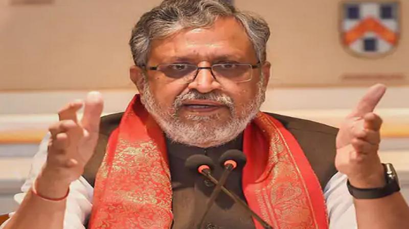 1.5 lakh crore package received from the Center, Bihar government could not give land: Sushil Kumar Modi