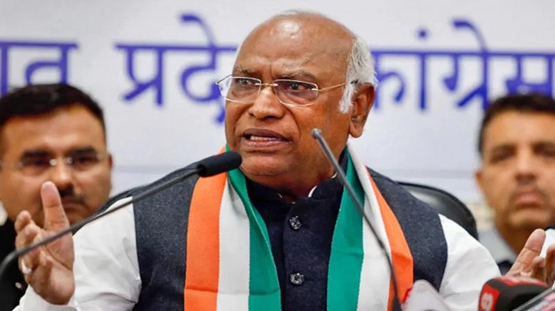 On BJP's demand regarding Rahul Gandhi's statement, Kharge said, there is no question of apologizing