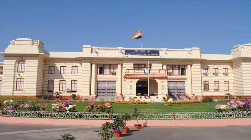 Bihar Assembly: BJP boycotts the proceedings in protest against the suspension of its MLA