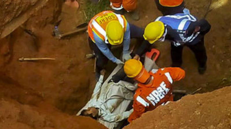 Seven-year-old child fell into borewell, rescued after 24 hours of effort