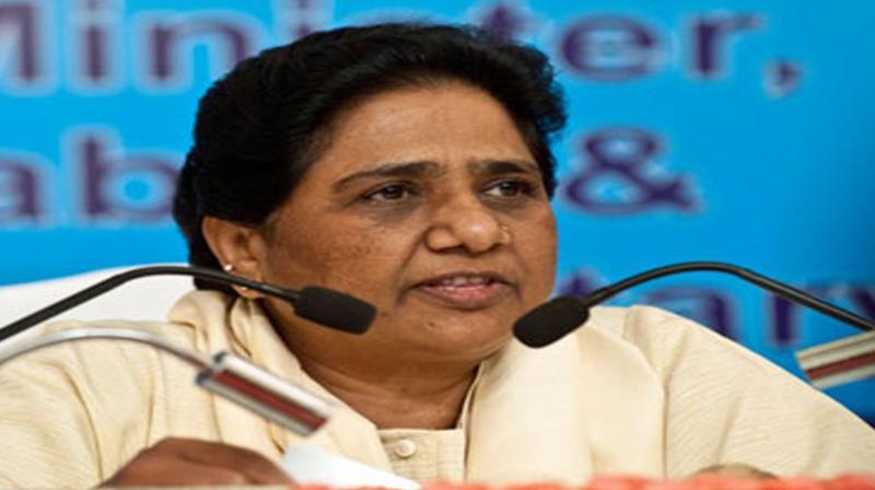 The text of the marginalized sections of the country is not 'Ramcharitmanas' but 'Constitution': Mayawati