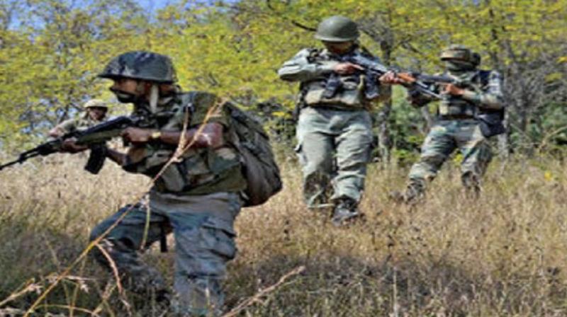 Encounter between security forces and Maoists in Palamu