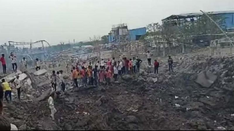 Chhattisgarh Bemetara Gunpowder Factory Blast Today news in hindi