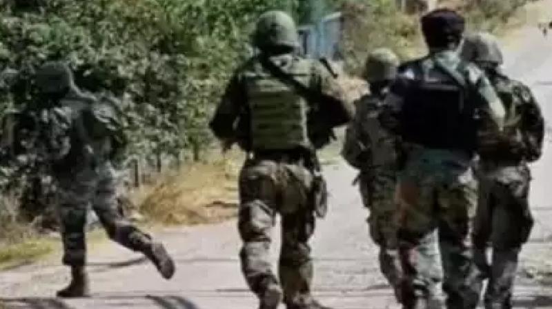 Encounter between terrorists and security forces in Anantnag of Jammu and Kashmir(सांकेतिक फोटो)