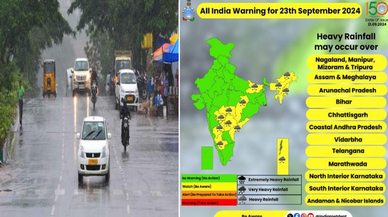 There will be heavy rain in many states for the next 3 days news in hindi