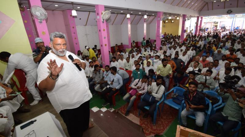 Central government is encountering the constitution: Pappu Yadav