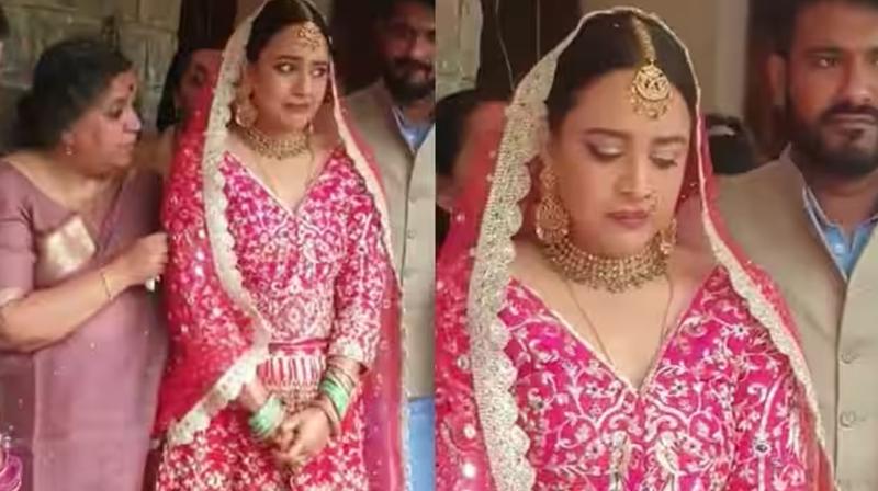 Swara Bhaskar shed tears on parting, actress wept bitterly, video surfaced