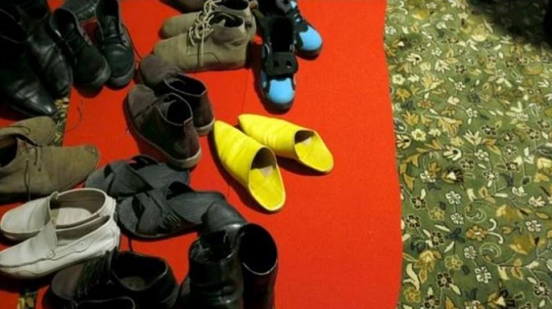 20 pairs of shoes missing from the mosque inside the Parliament House in Pakistan news in hindi
