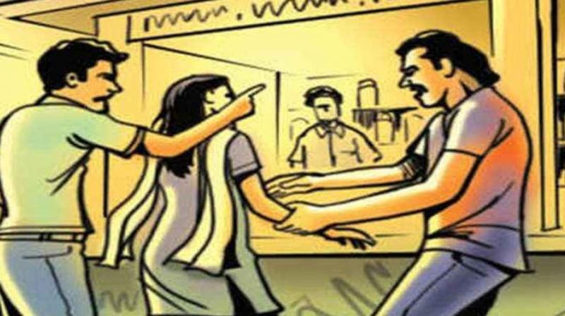 Conflict between two parties over molesting a student; Accused youth died due to drowning in the pond