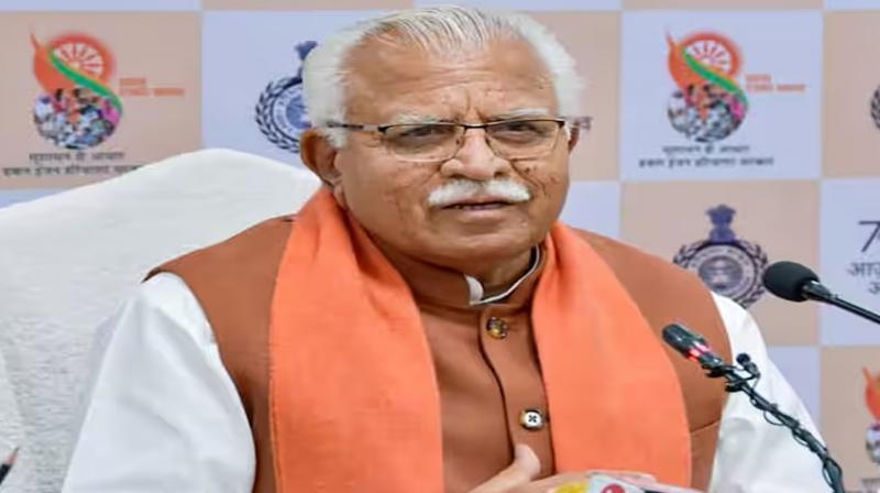 CM Manohar Lal Khattar