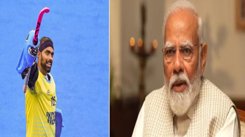 PM Modi's emotional letter to PR Sreejesh news in hindi