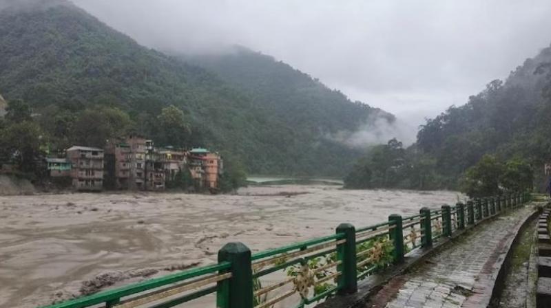 23 Army personnel missing after flash flood in Sikkim