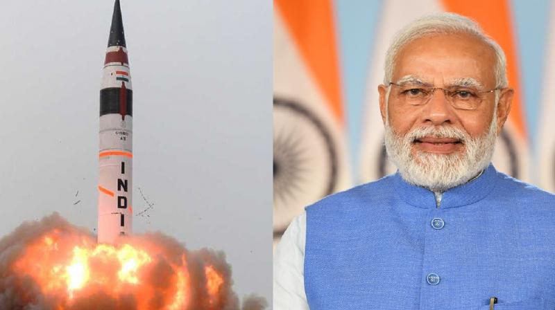 Mission Divyastra test successful, PM Modi congratulated news in hindi