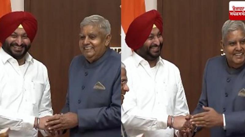 Ravneet Bittu took oath as Rajya Sabha member