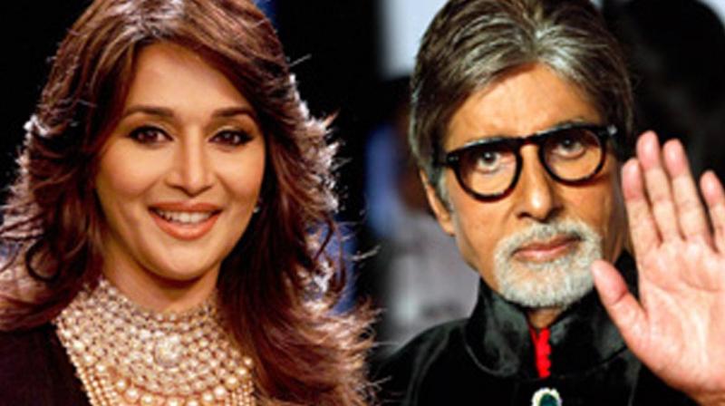 mitabh Bachchan doesn't like Madhuri Dixit,