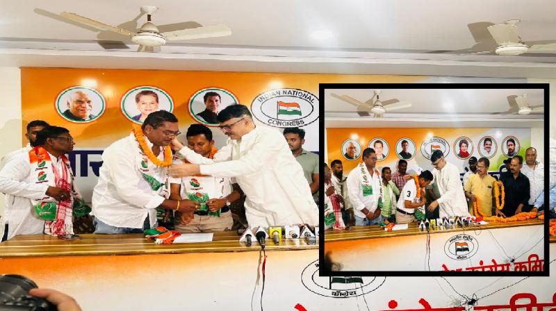 Trinamool Youth Congress President Sunny Sinku joins Congress news in hindi