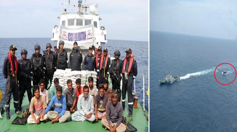 Drugs worth 600 crore seized from Pakistani boat near Gujarat news in hindi