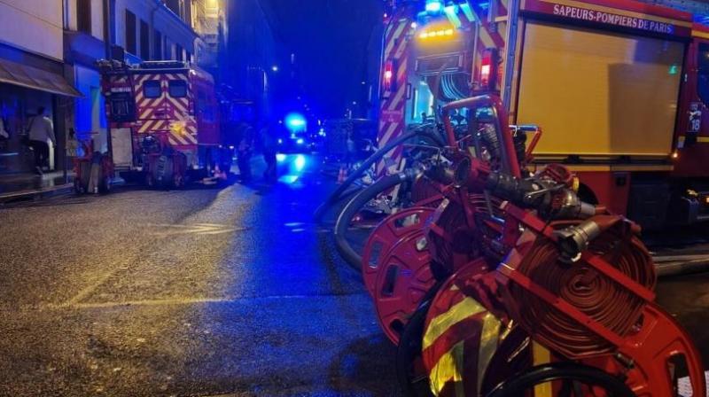 Fire breaks out after explosion in a building in Paris, three people killed