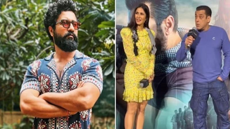  what did Salman say about wife Vicky Kaushal in front of Katrina Kaif