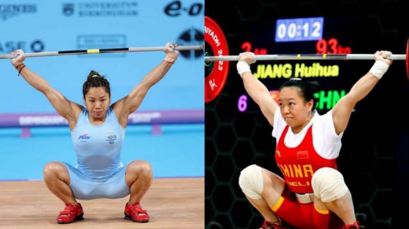 China's Jiang Huihua broke Mirabai Chanu's world record