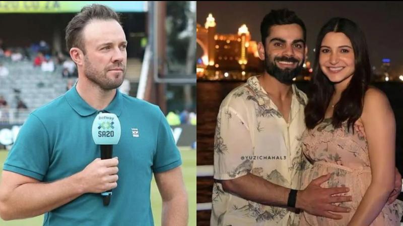  That Information Was Wrong AB De Villiers on saying Virat Kohli Anushka Sharma is expecting 2nd child