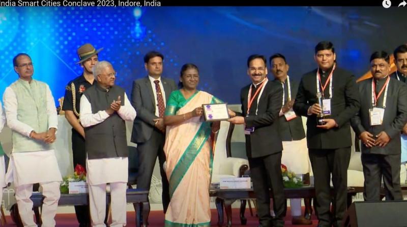 Ranchi honored with Best Performer City Award among Smart Cities of Eastern Zone