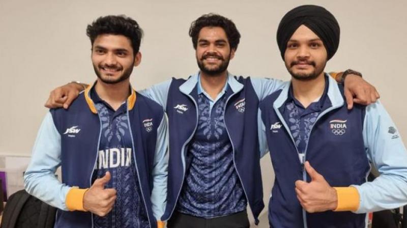 Asian Games: Indian men's 10m air pistol team strikes gold