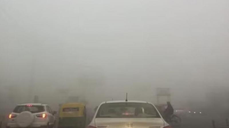 Yellow alert issued for heavy fog on 20th and 21st December